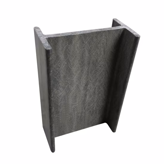 Vigas de fibra de vidro, vigas estruturais de plástico, viga I de FRP