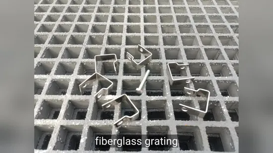 Grades de PRFV preço de fábrica e venda quente grade de fibra de vidro passarela moldada folha de grade de PRFV