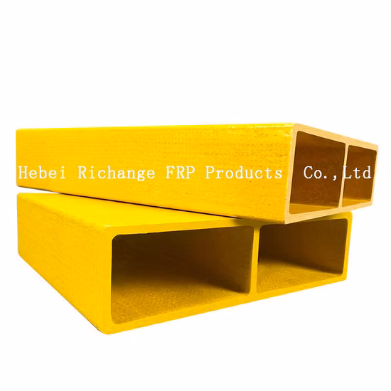 Curved FRP Profiles Radius Pultrusion Curved FRP Beam Tube