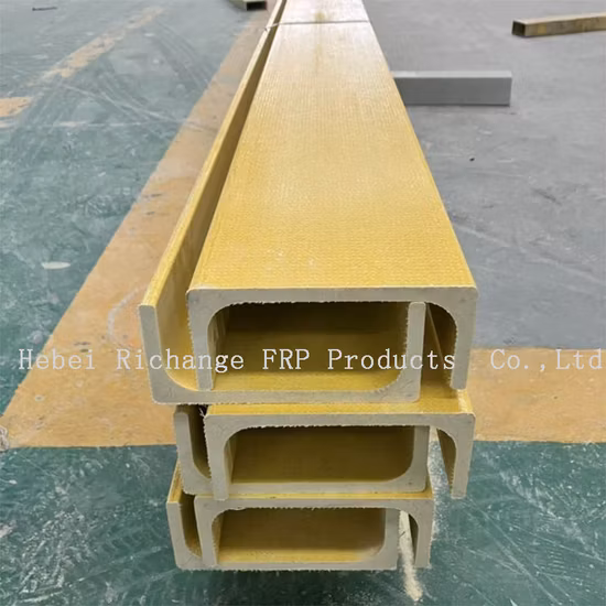 Tubo curvado do feixe de FRP do raio Pultrusion curvado dos perfis de FRP